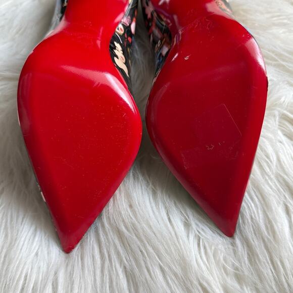 NWT•Christian Louboutin X Dr Bored Limited Edition Hot Chick 100 Pumps Size: 37 - Picture 11 of 13
